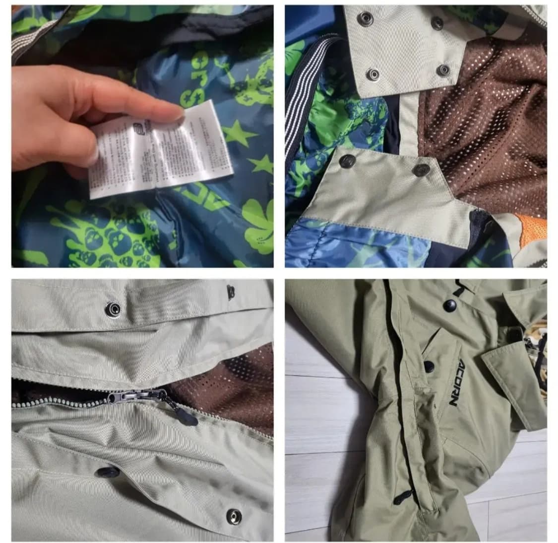 (M) 아콘보드복 스노우보드복 스노보드복 스키복 686  상품이미지9