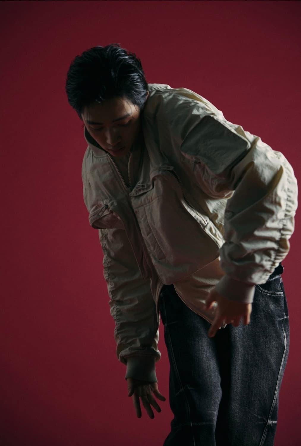 UTILITY HUGE POCKET MA-1 BEIGE 상품이미지4