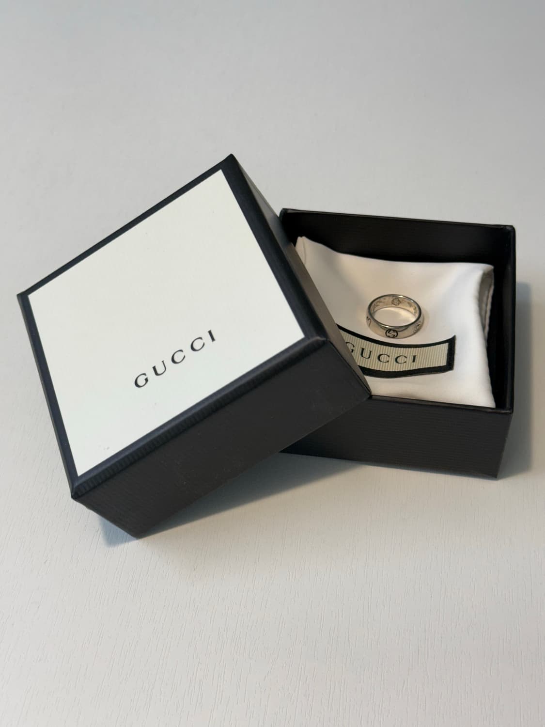 구찌 블라인드포러브 반지 10호 상품이미지2