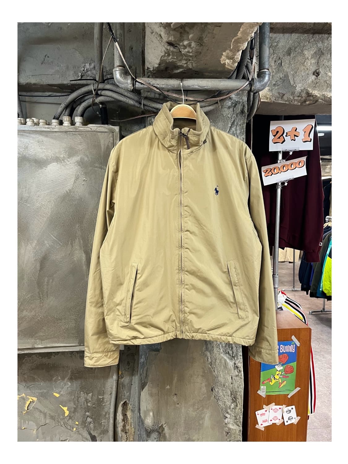 폴로 랄프로렌 페리 자켓 베이지 2XL #csz3589 상품이미지1
