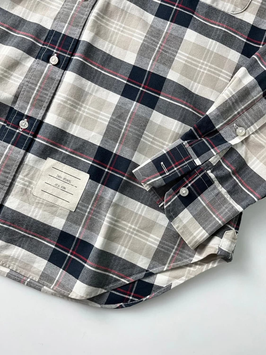 톰브라운 made in USA 체크 옥스퍼드 셔츠 PN3452 상품이미지3