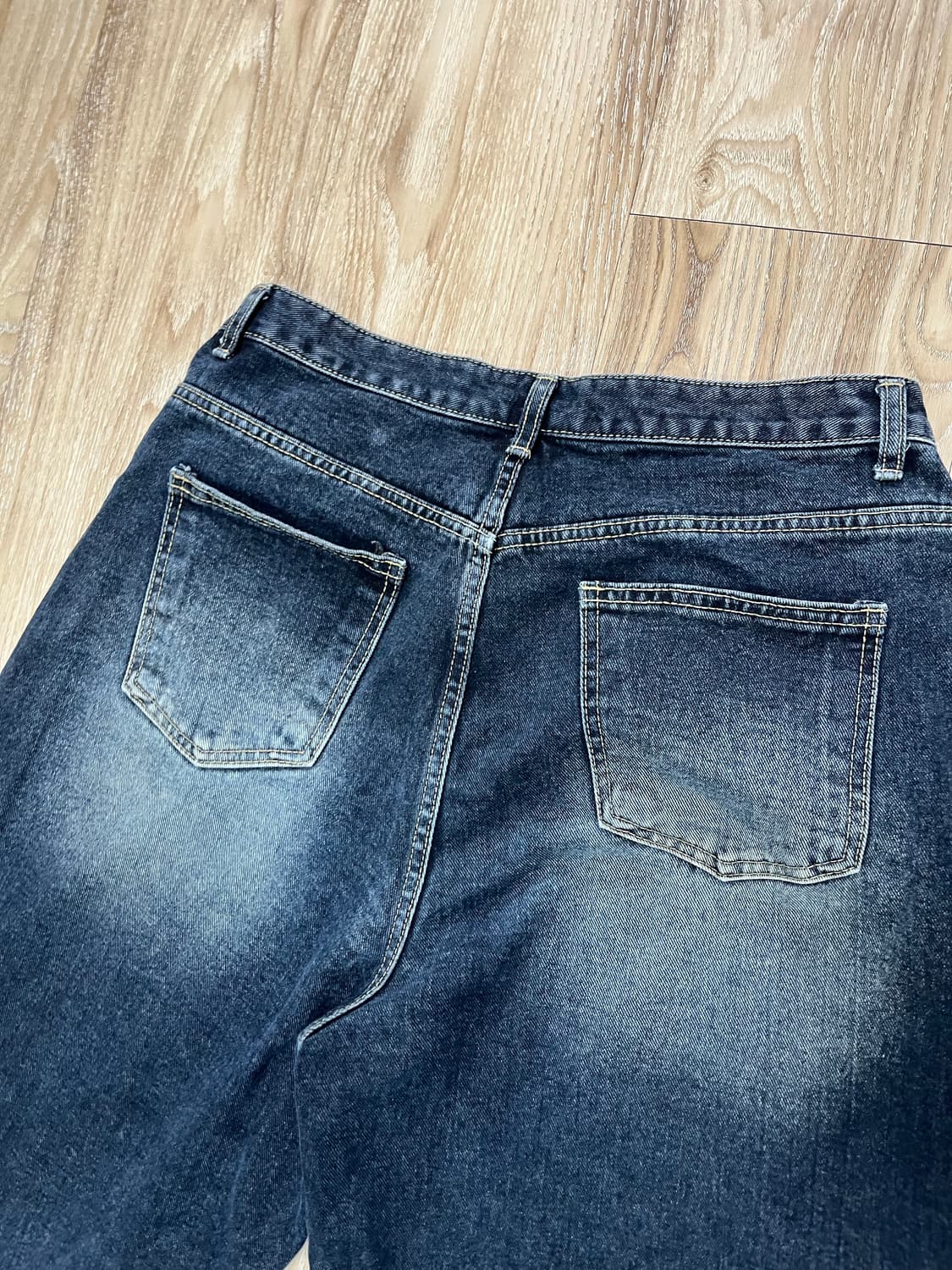 다옴 와이드 청바지 32 상품이미지2