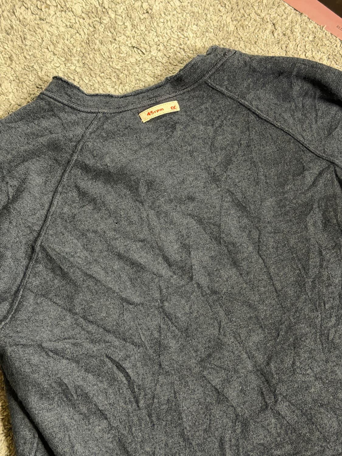 45rpm 리버시블 래글런 니트 상품이미지4