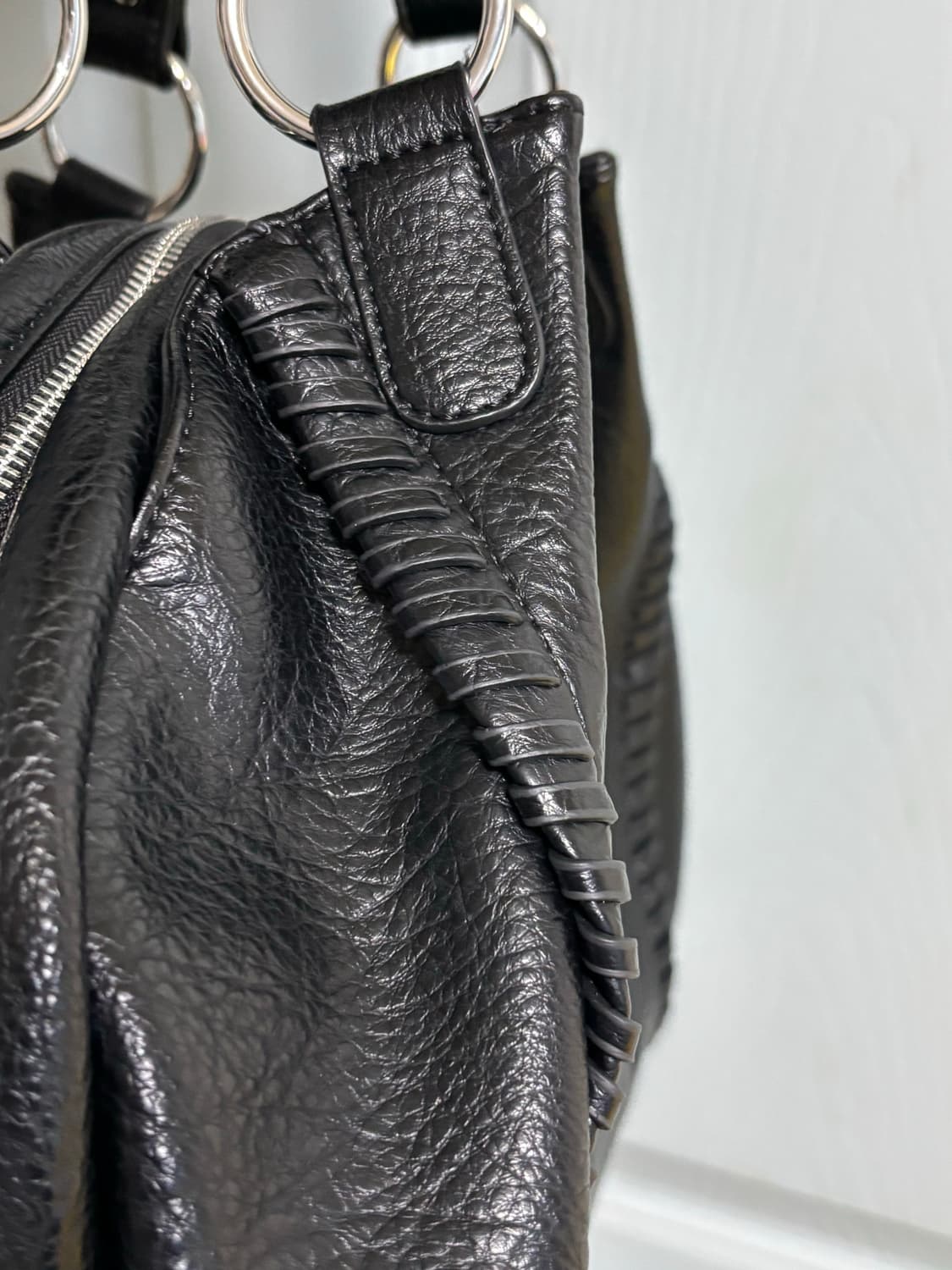 (무료배송) 애즈온 보니타 빅 백 블랙 상품이미지6