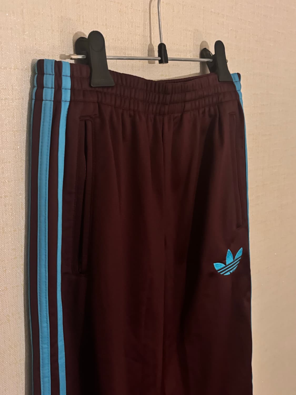 Adidas 트랙팬츠(기모) 자주*스카이블루 상품이미지1