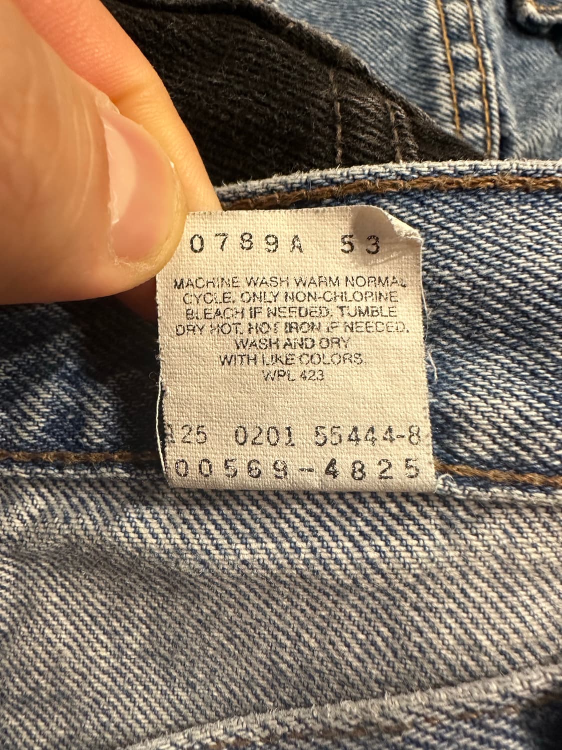 빈티지 00s 리바이스 569 데님 팬츠  상품이미지5