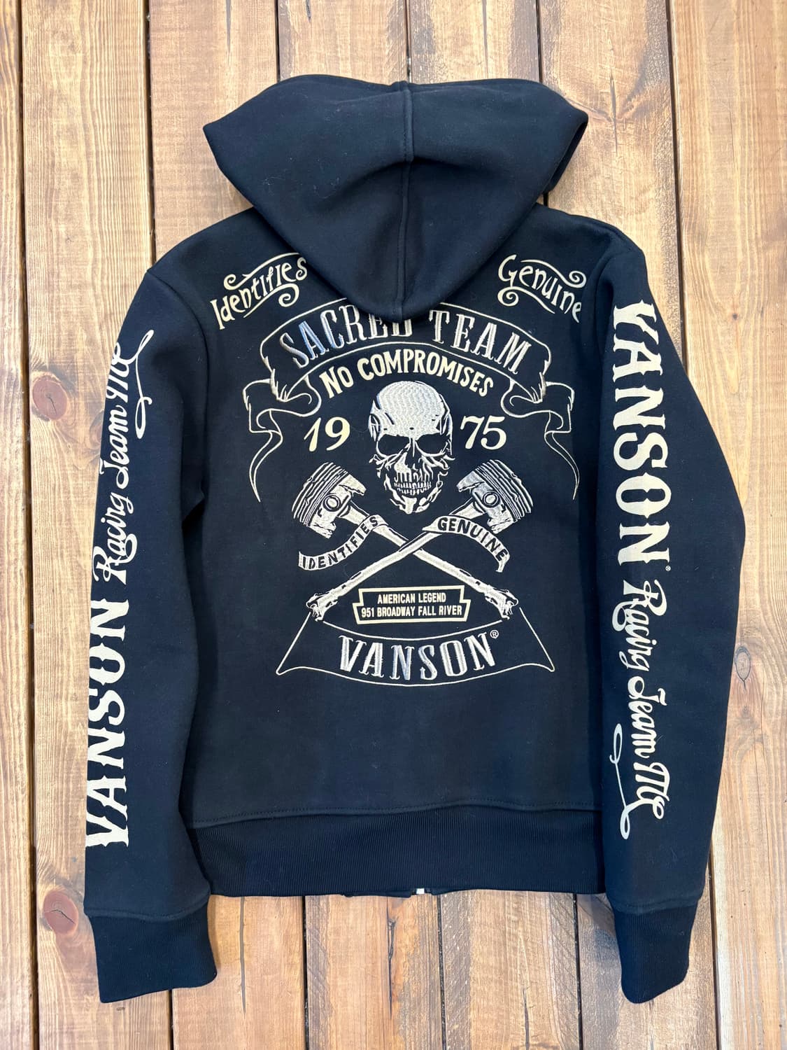 밴슨 레오파드 레이어드 후드집업 상품이미지7