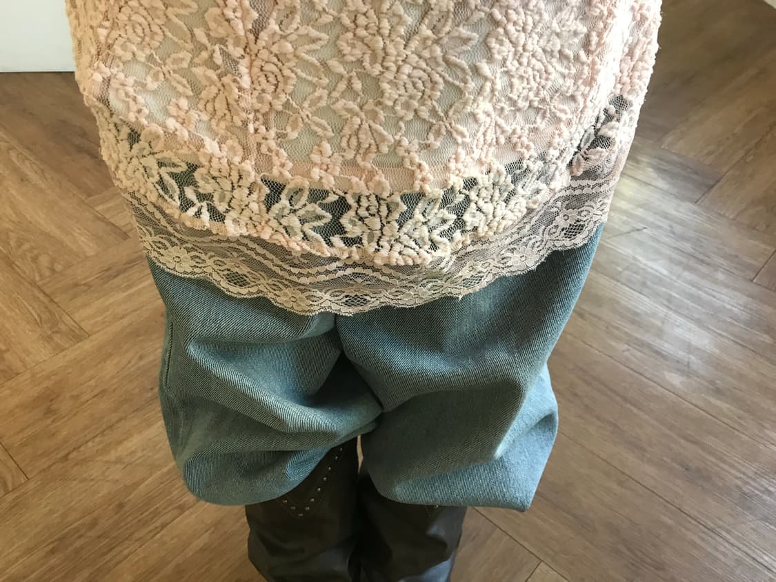 vintage lace one-piece 상품이미지5