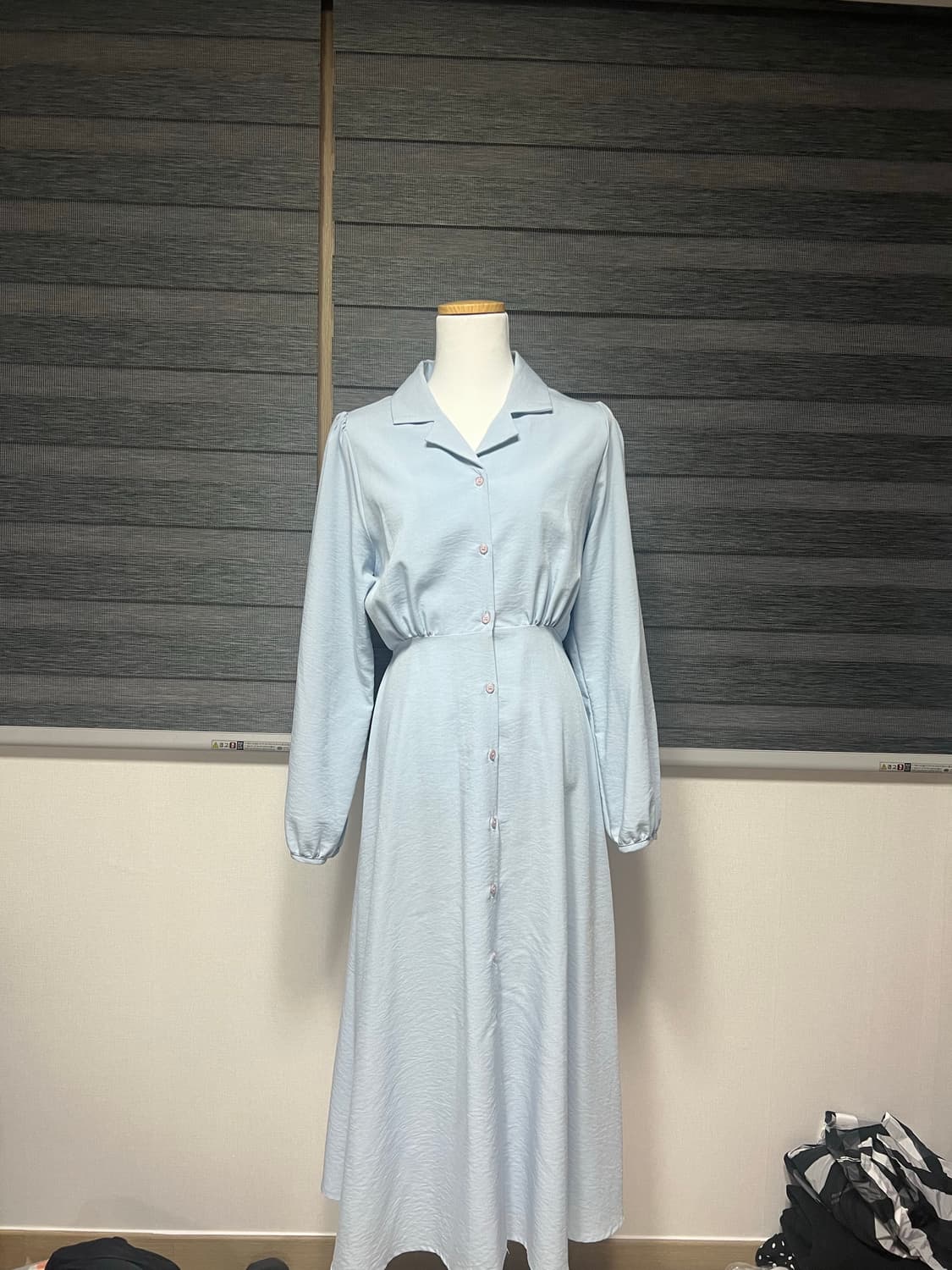 하늘색 원피스 상품이미지2