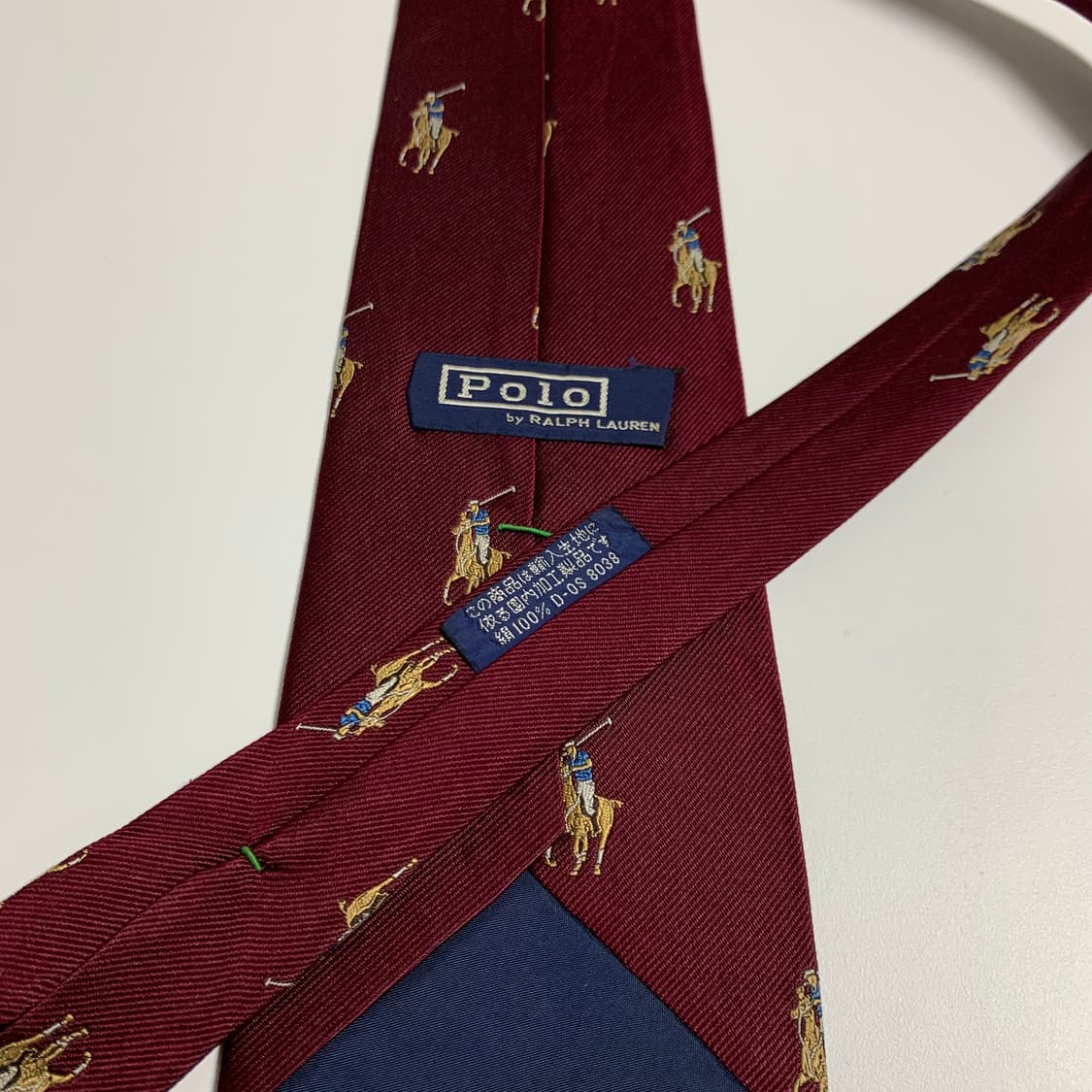 폴로 랄프로렌(POLO) 포니 로고플레이 클래식 명품넥타이 A+등급 상품이미지7
