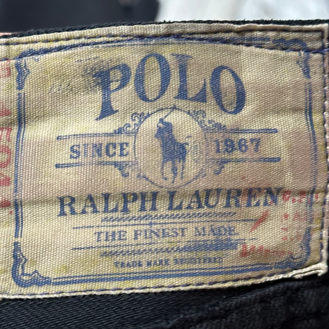 31/30 폴로랄프로렌 흑청 데님팬츠 상품이미지7