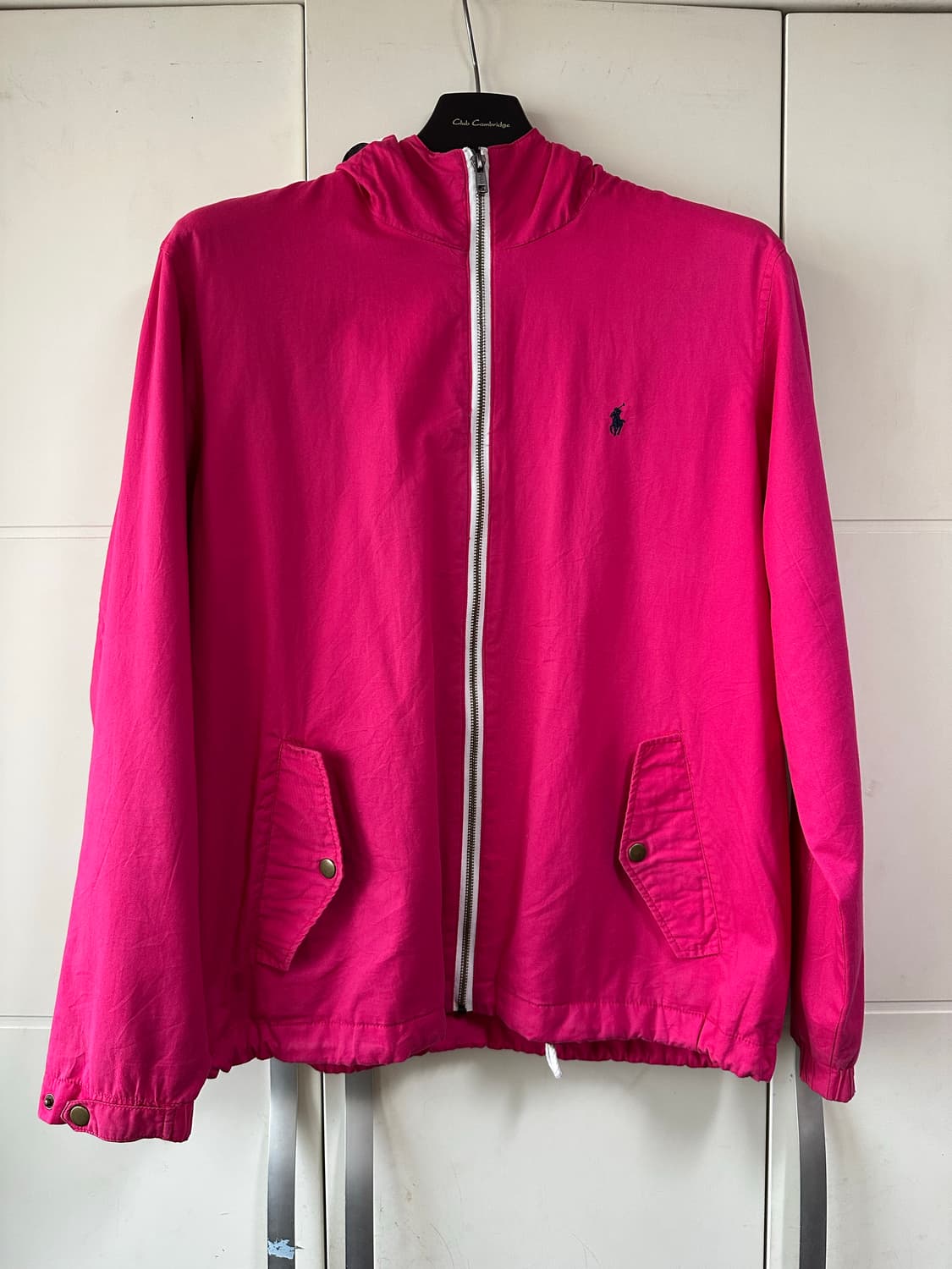 polo 집업 자켓 핫핑크 상품이미지1