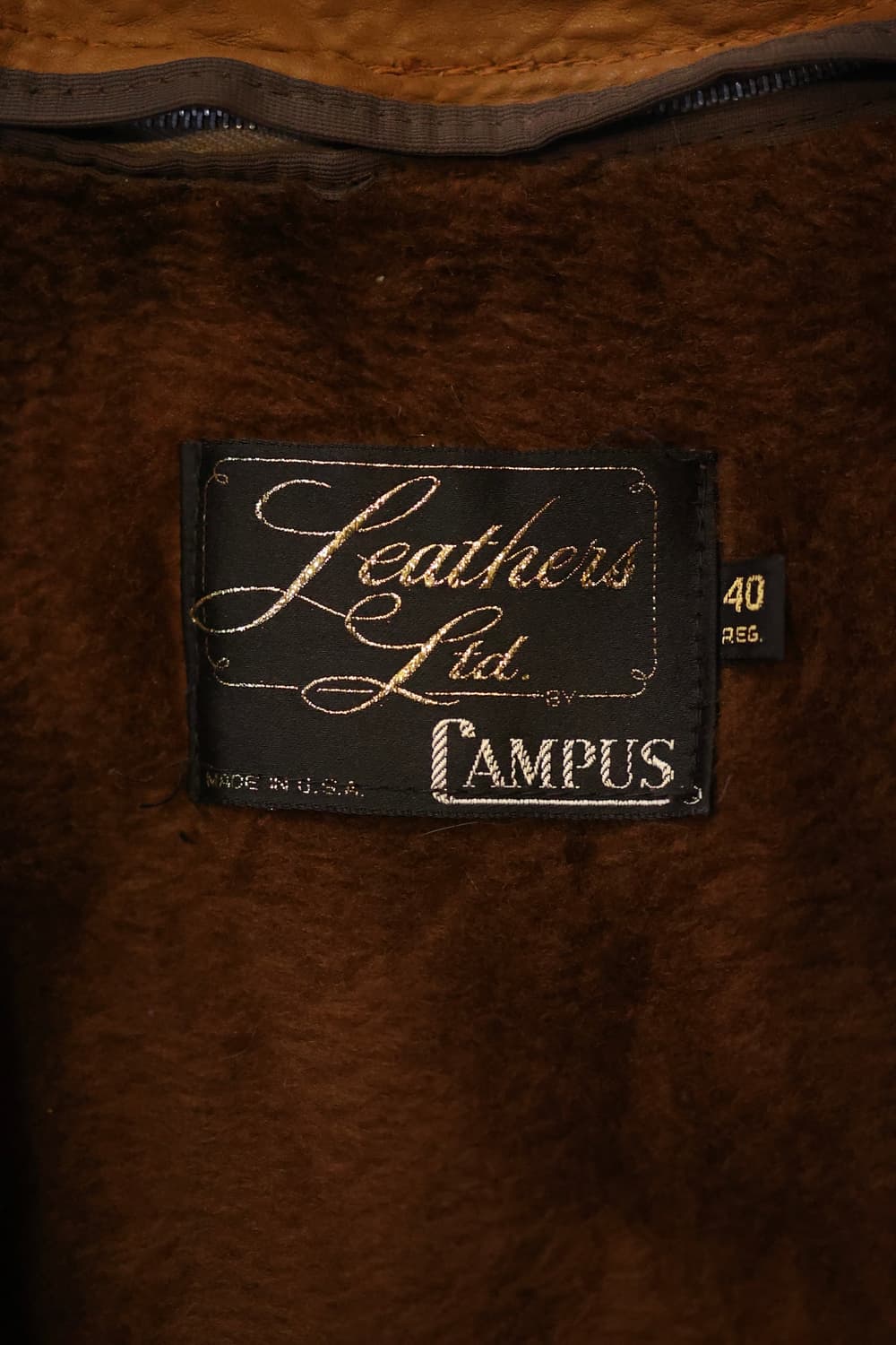 1970년대 스웨이드 랜치 자켓 Leathers Ltd. by Cam 상품이미지3