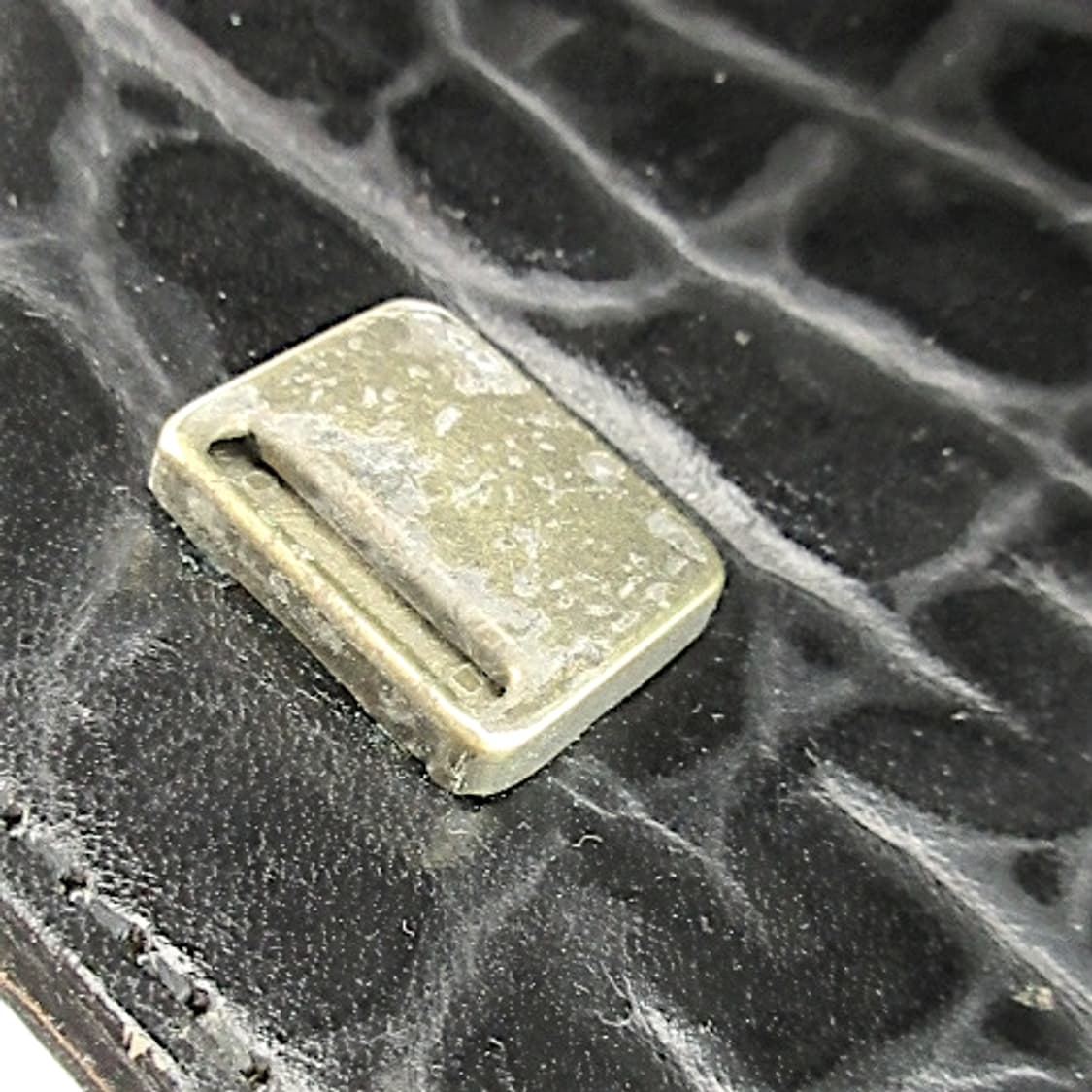 장폴고티에 악어 형압 가죽 숄더백 상품이미지7