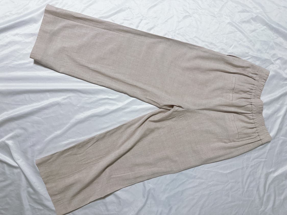 플라스틱 아일랜드 밴딩 팬츠 free   상품이미지3