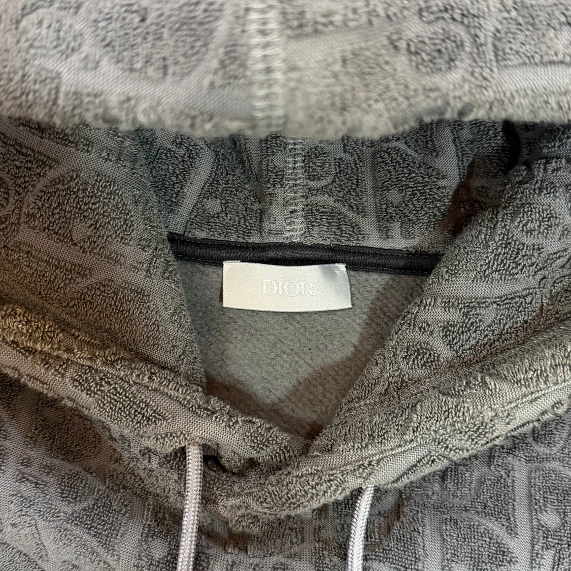 [리오브] 디올 오블리크 테리 후드 상품이미지4