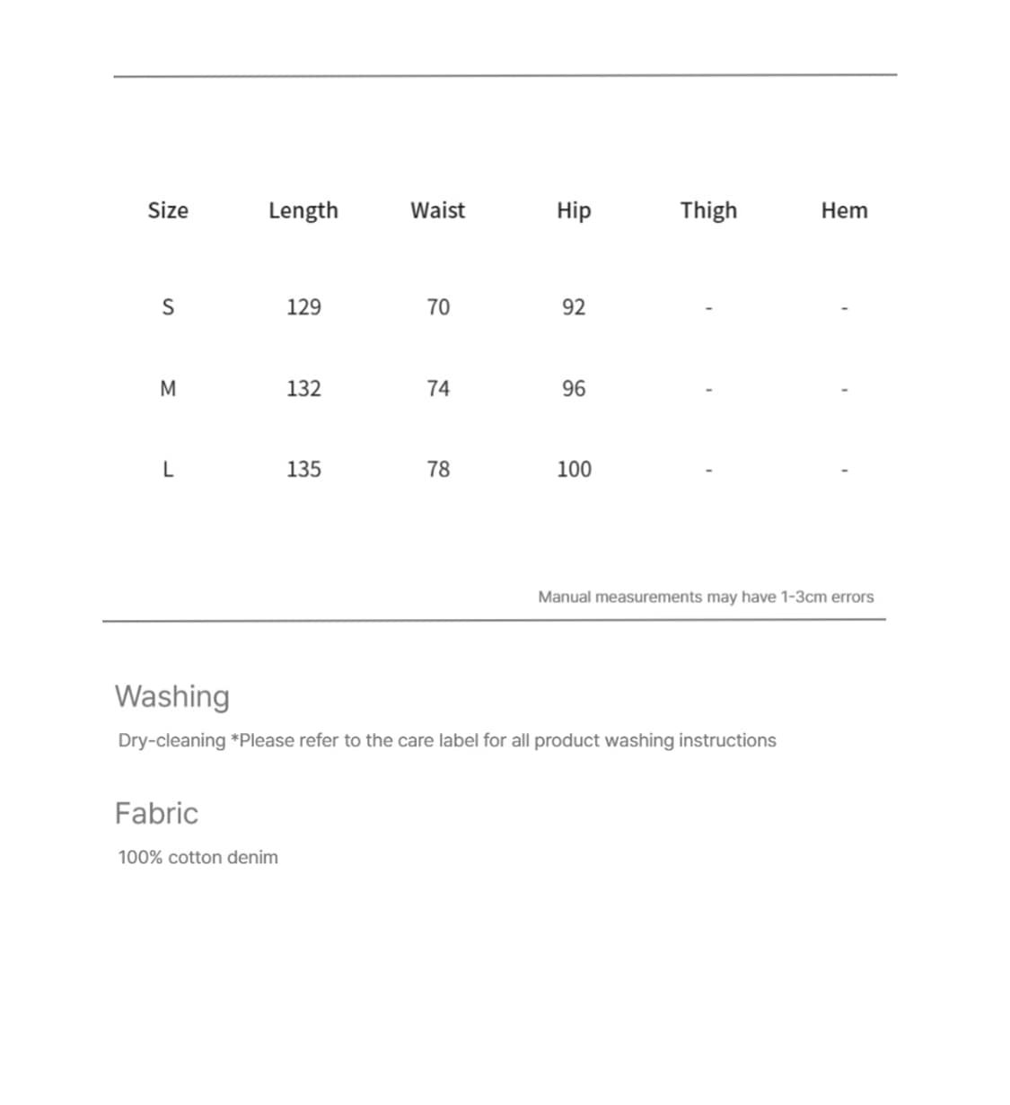 Double punch 팬츠(L) 상품이미지3