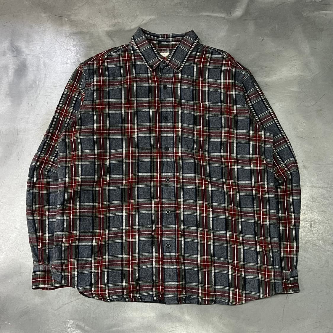  엘엘빈 체크 플란넬 셔츠 y14507 상품이미지1