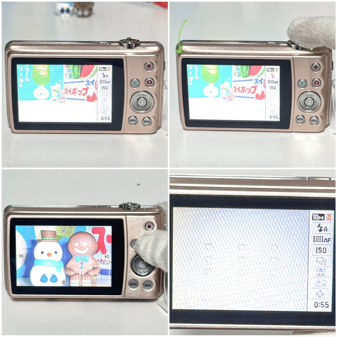 카시오 엑슬림 Z270 로즈골드 빈티지디카 상품이미지7