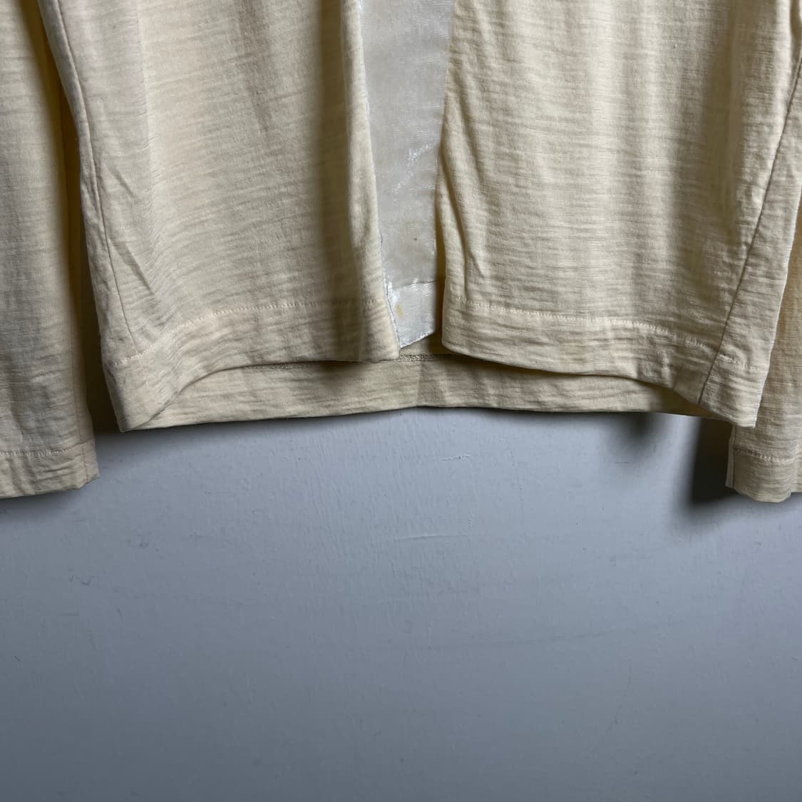 꼼데가르송 트리콧 벨벳 패널 롱슬리브  상품이미지5