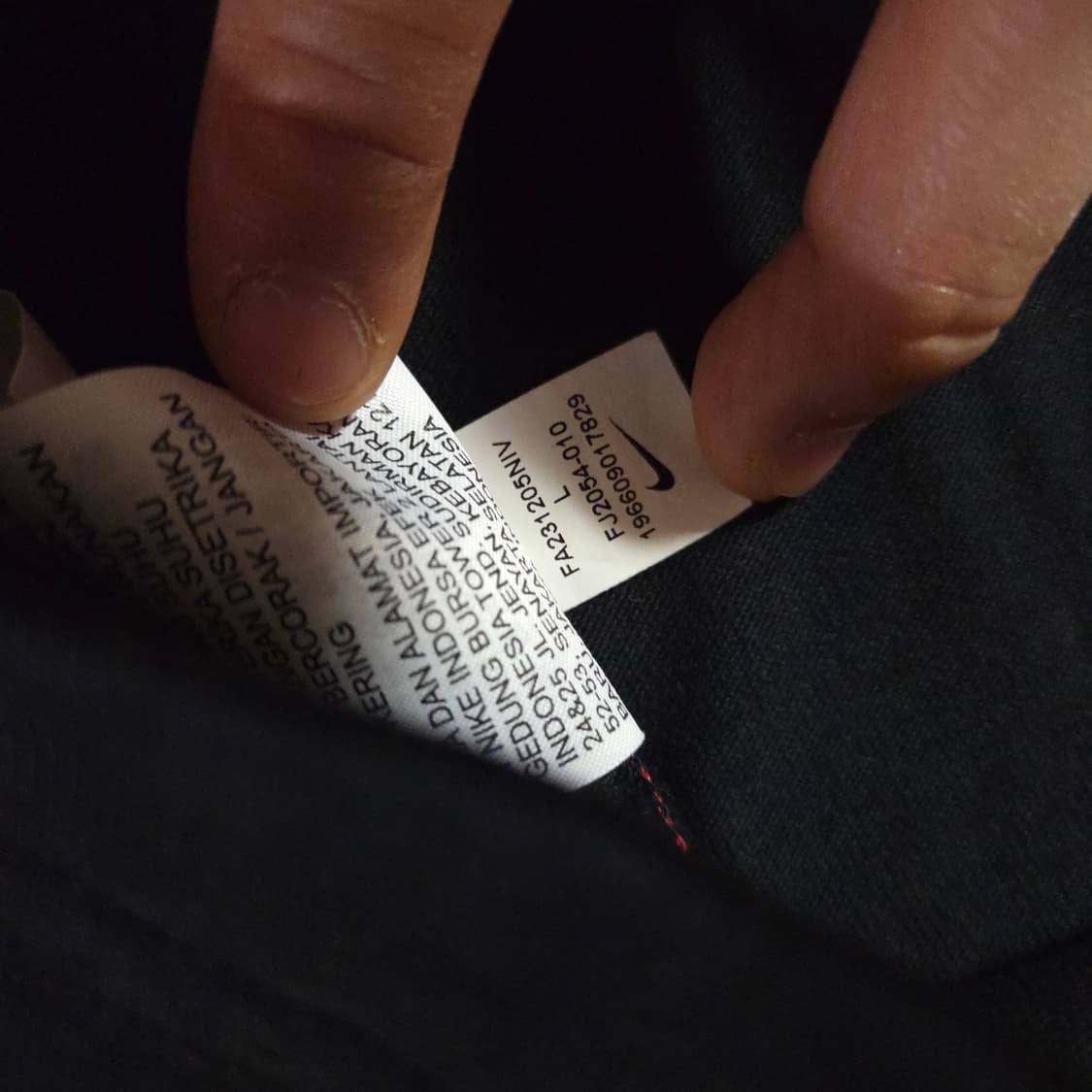 나이키 엠부쉬 반팔 저지 탑 L 상품이미지10