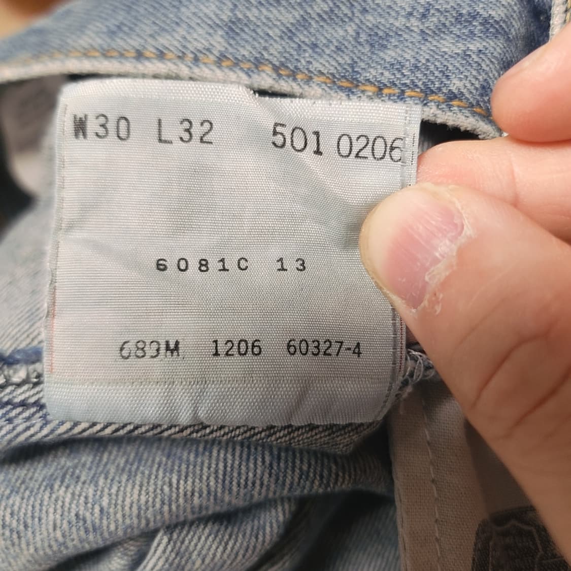 [30] 리바이스 USA 501 청바지 데님팬츠 상품이미지7