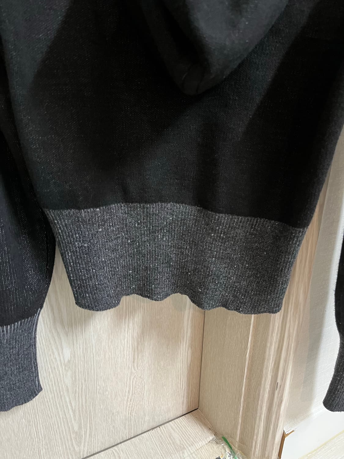 미스치프 MSCHF RHOMBUS KNIT HOODIE - BLACK 상품이미지10