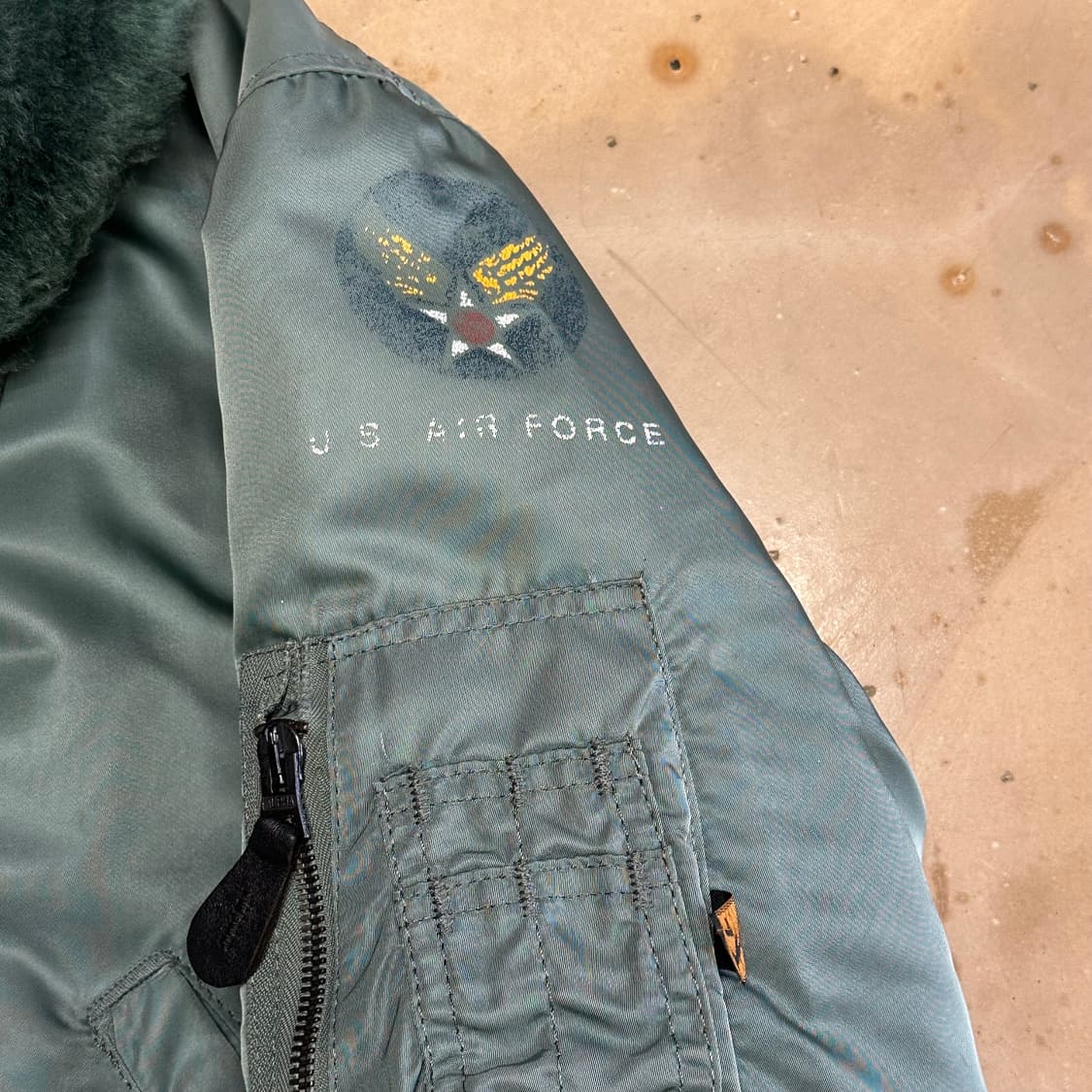 L 알파인더스트리 b-15d 항공점퍼 상품이미지6