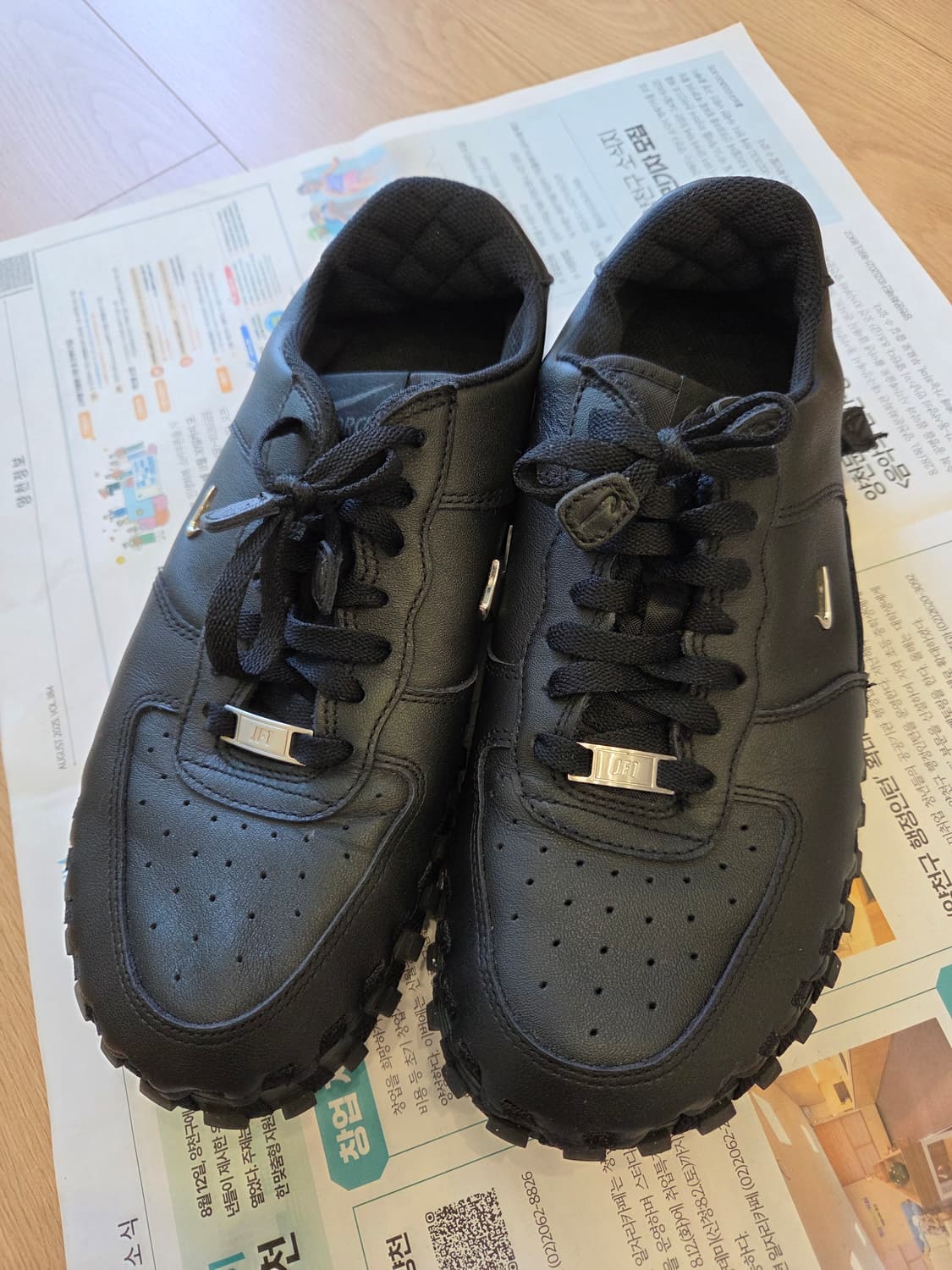 Jacquemus J Force 1 Low LX SP Black 상품이미지9