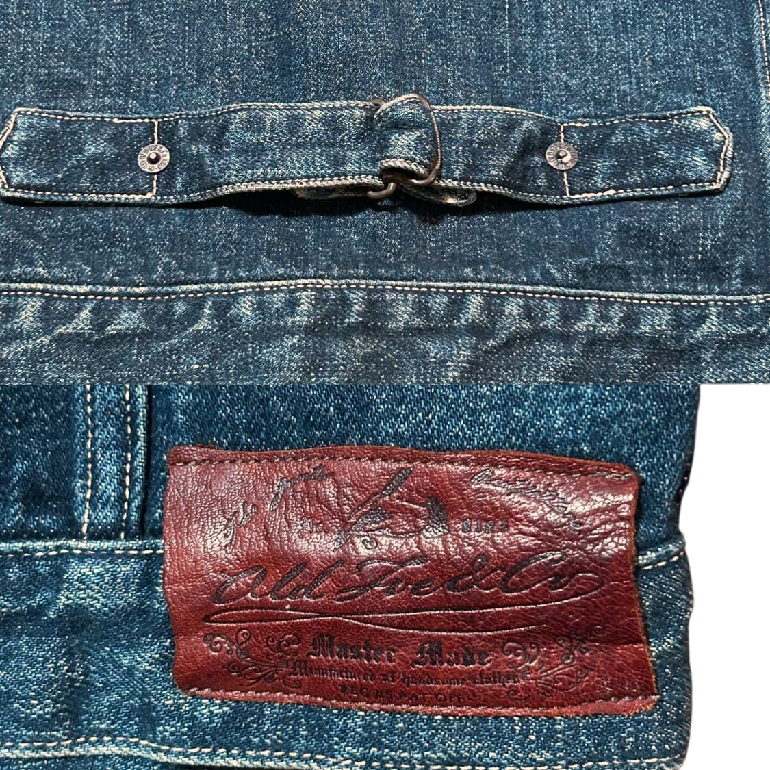 올드조 타입1 데님 트러커 자켓 상품이미지6