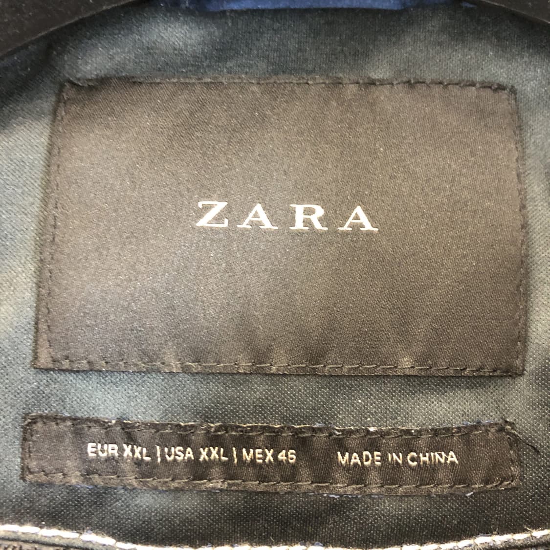 자라 스웨이드 누빔 스티치 트러커 XXL  상품이미지6