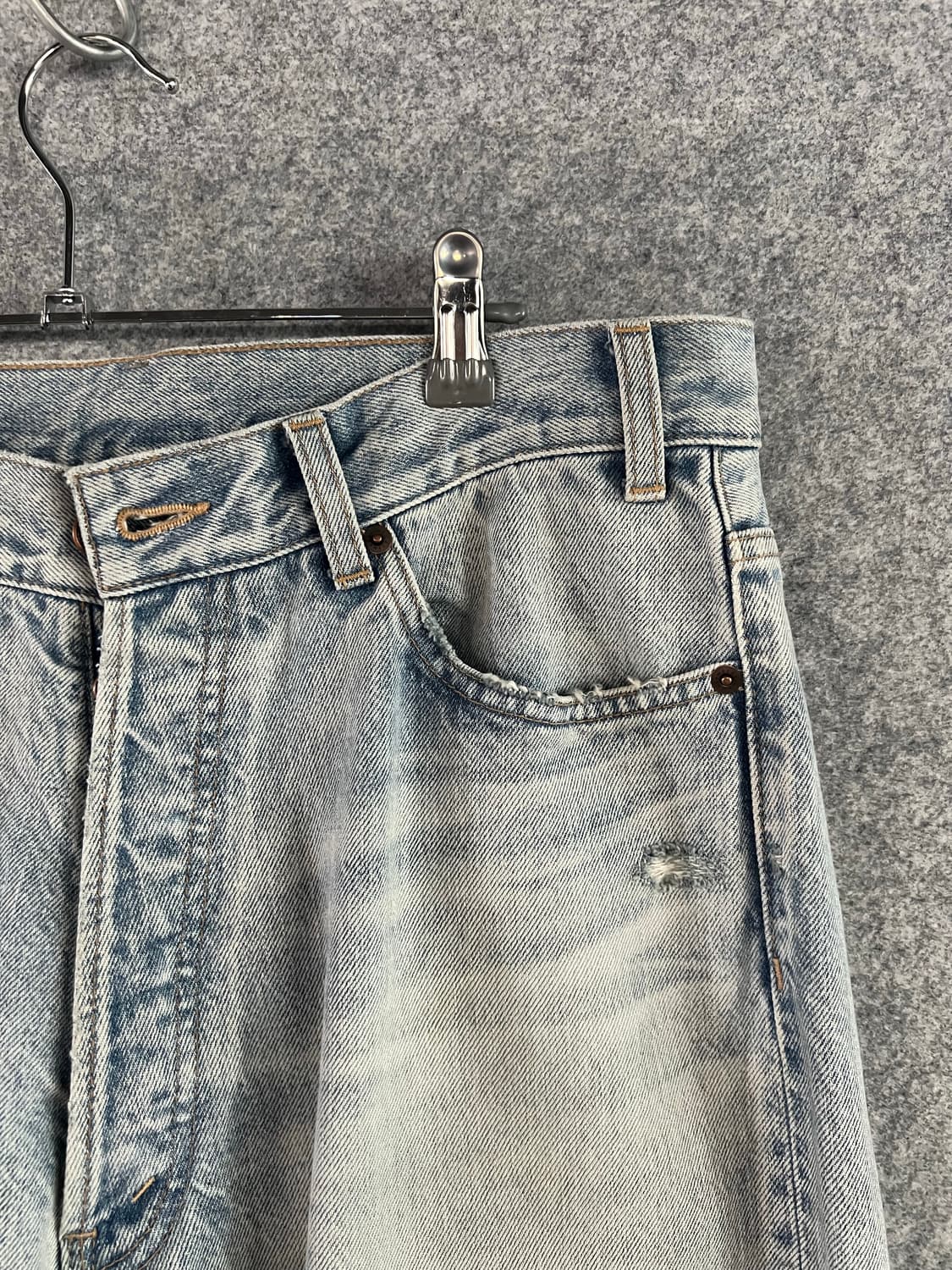 셀린느 남성 wesley 데님 팬츠 32사이즈 상품이미지4