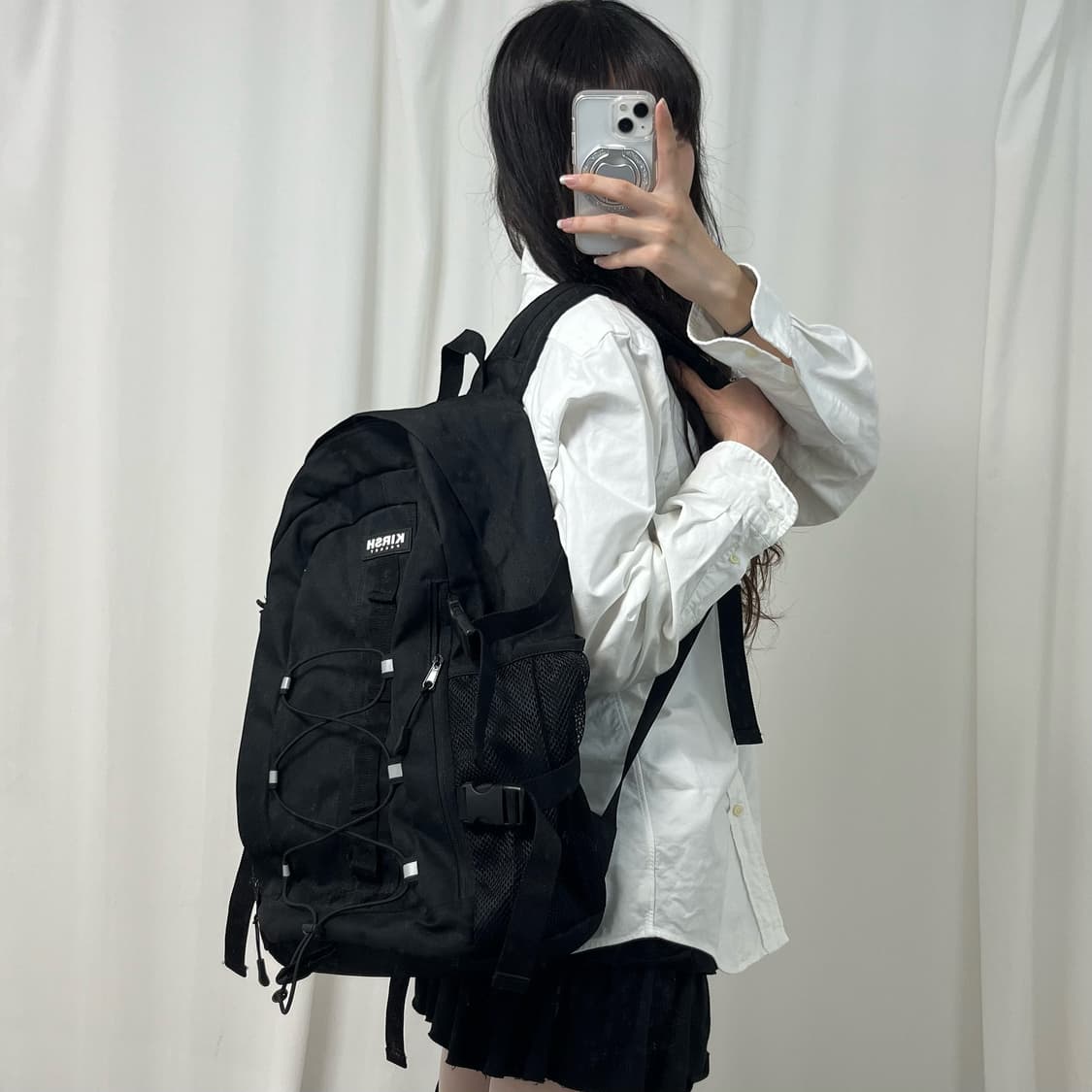 Kirsh black backpack 상품이미지1