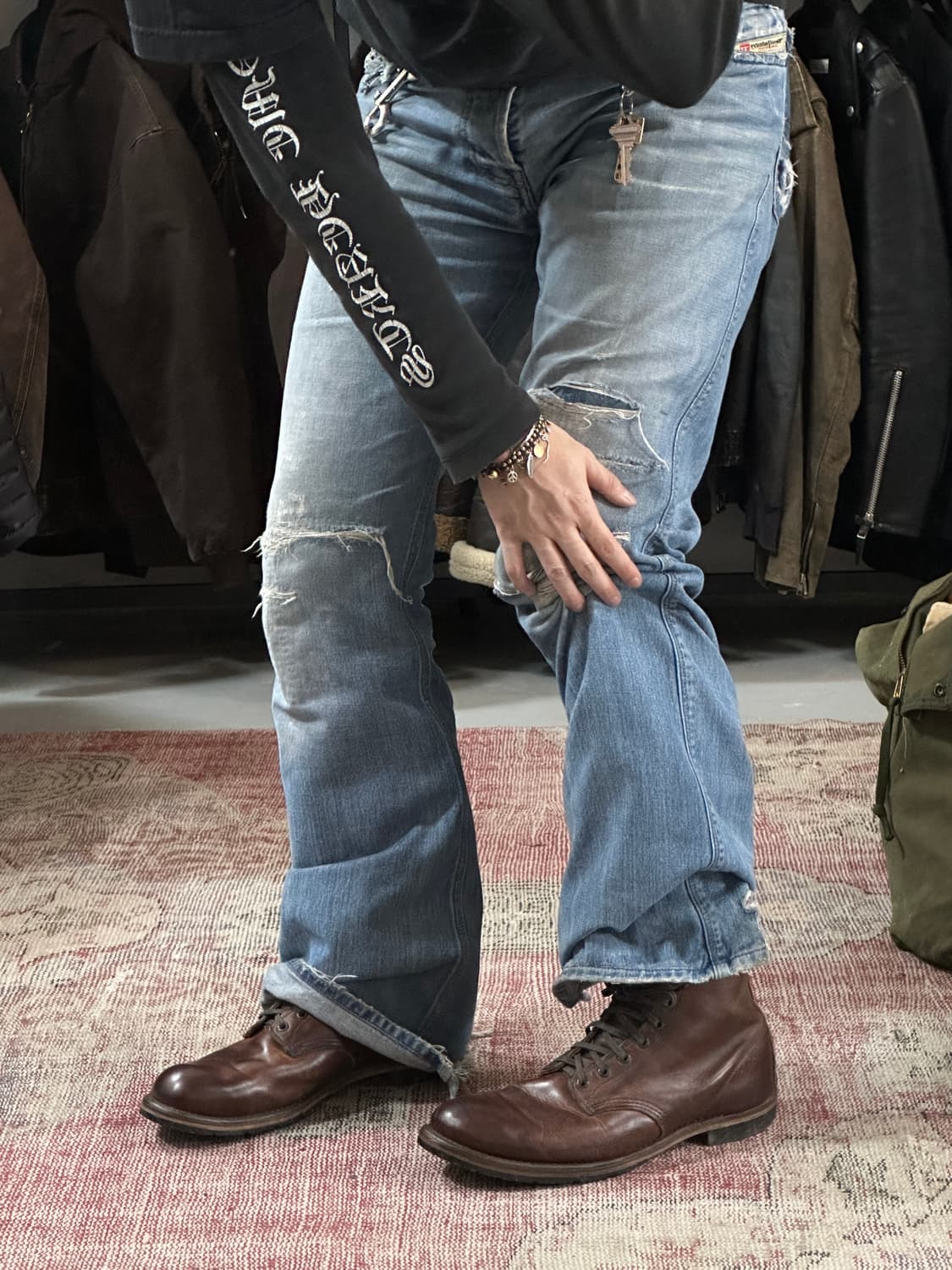 OG USA Made 레드윙 4579 벡맨 구버전 상품이미지2