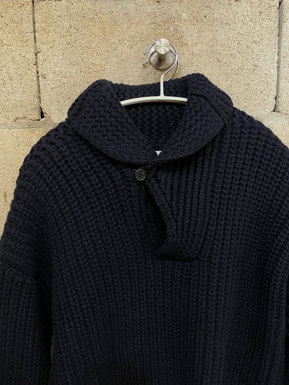 이스트 하버 서플러스 숄 카라 니트  상품이미지4