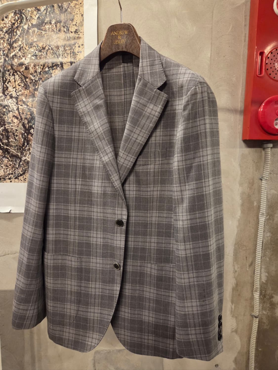 닥스 올드본드스트릿 피아센자 캐시미어자켓 상품이미지7