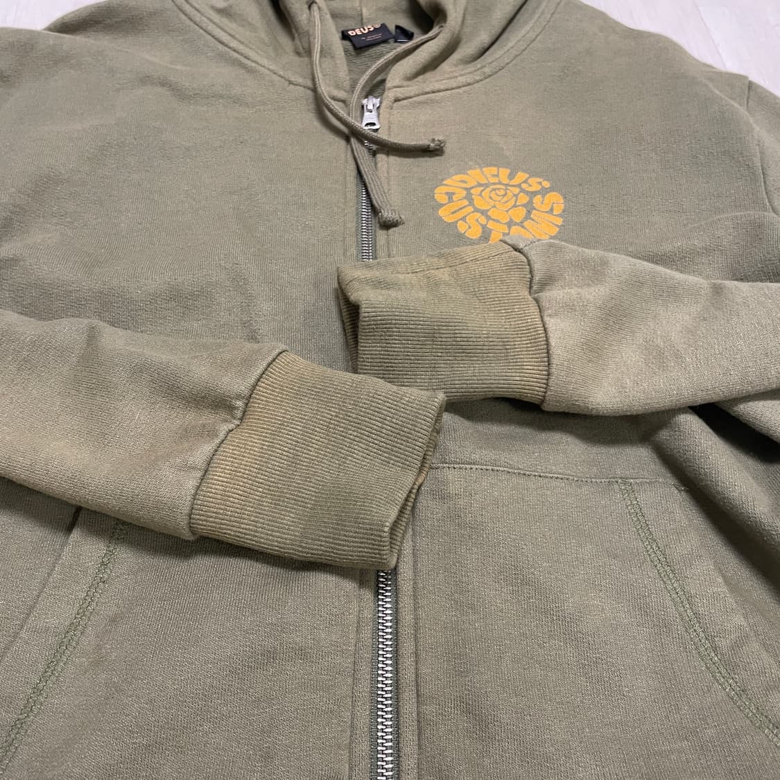 데우스 엑스 마키나 엘러베이션 올리브 후드집업 M 상품이미지7