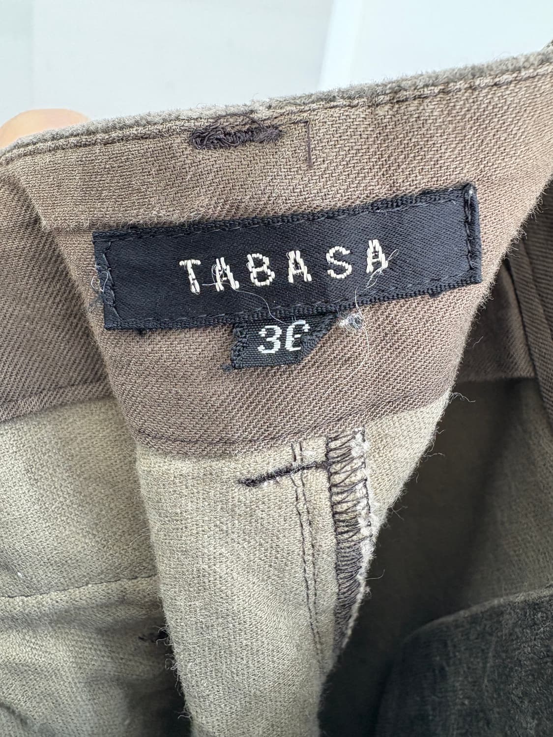 TABASA (Made in Japan) 부츠컷 팬츠 상품이미지6