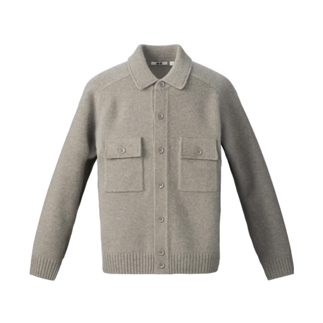 [XL] 유니클로 U 램스울 니트 가디건 그린 상품이미지2