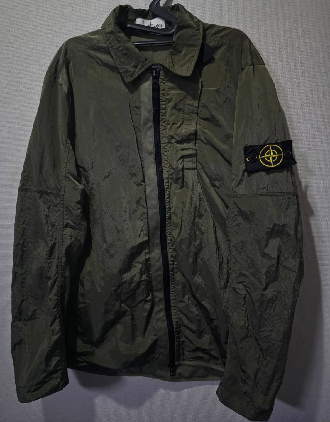 정품 스톤아일랜드 나일론메탈 오버셔츠 95 / M 상품이미지1