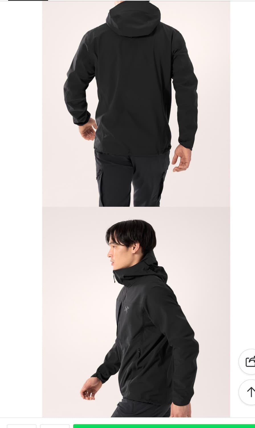 아크테릭스 감마 mx후디 자켓 판매 상품이미지2