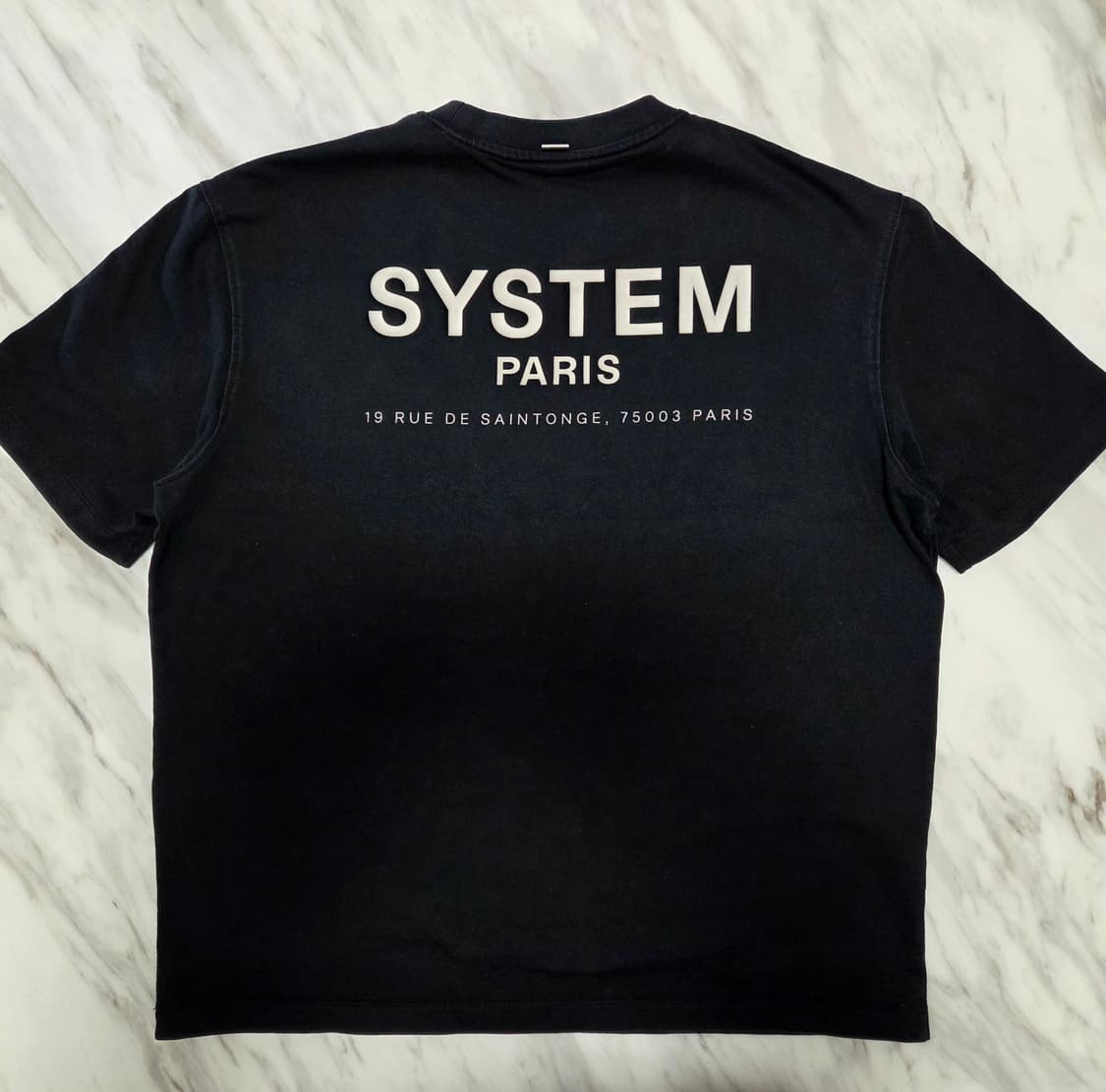 시스템옴므 프린트 반팔 티셔츠 상품이미지1