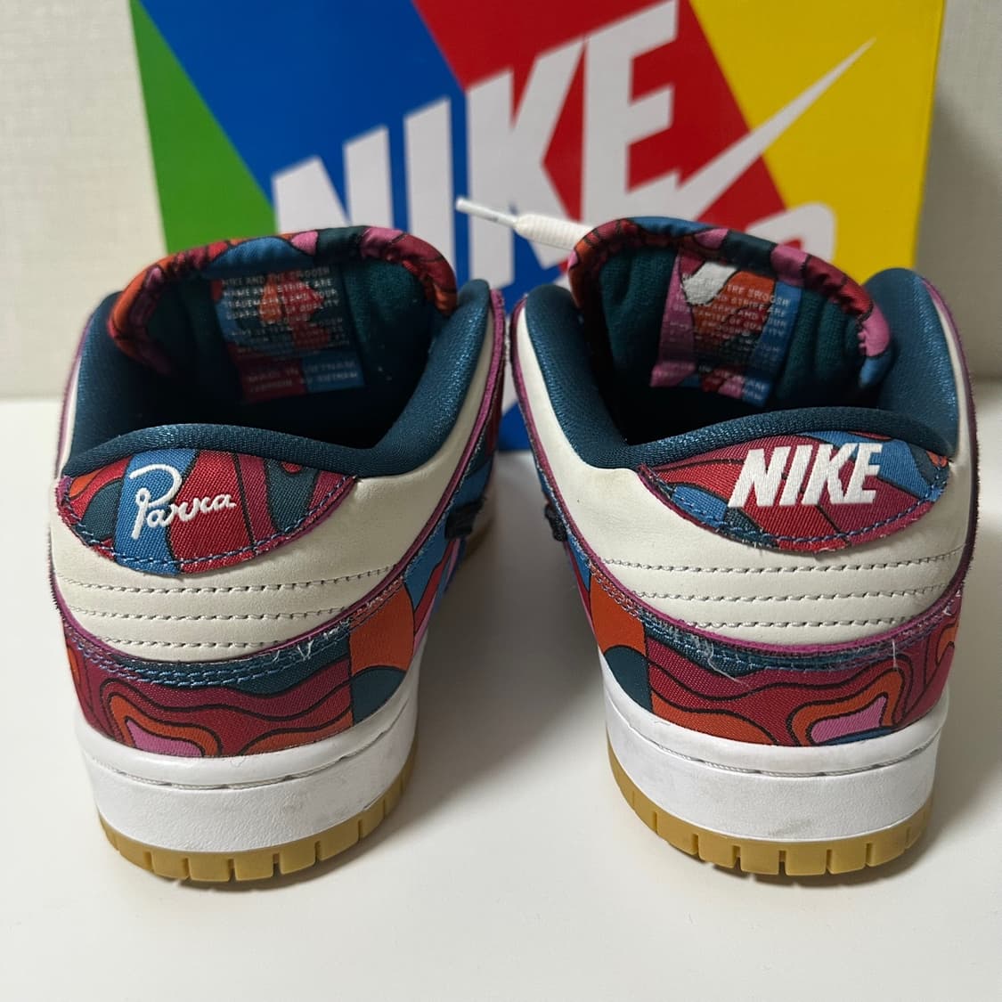 나이키 x 파라 SB 덩크 로우 프로 앱스트랙트 아트  상품이미지7