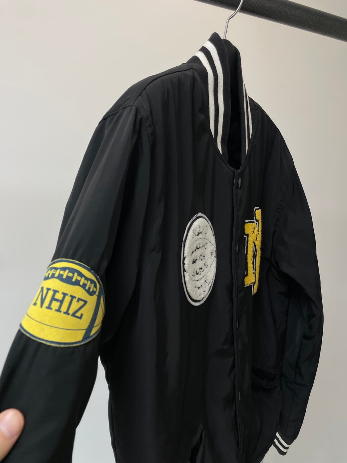 (L) Nhiz x 네이버후드 스타디움 바시티 자켓 상품이미지2