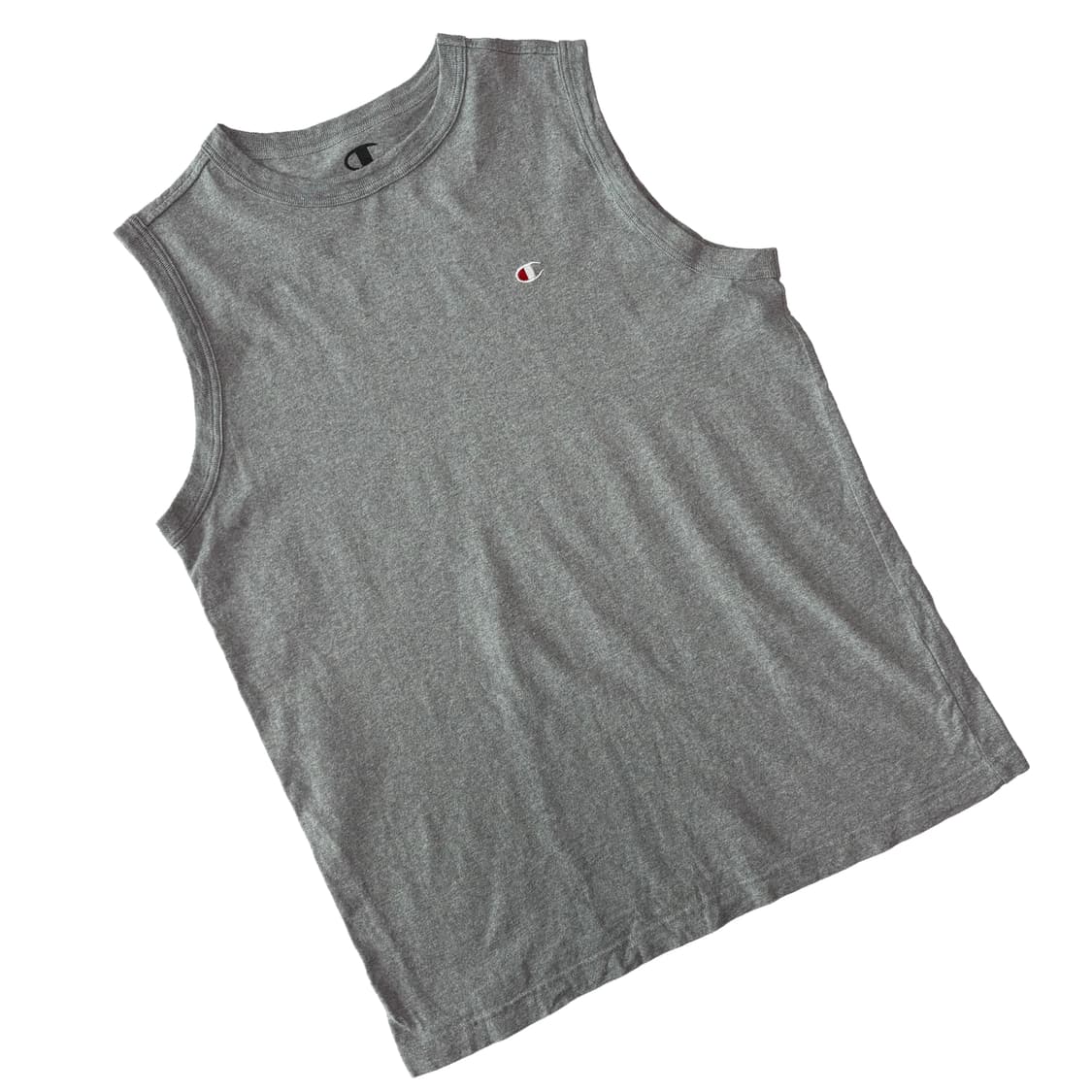 챔피언 클래식 로고 그레이 슬리브리스 상품이미지1