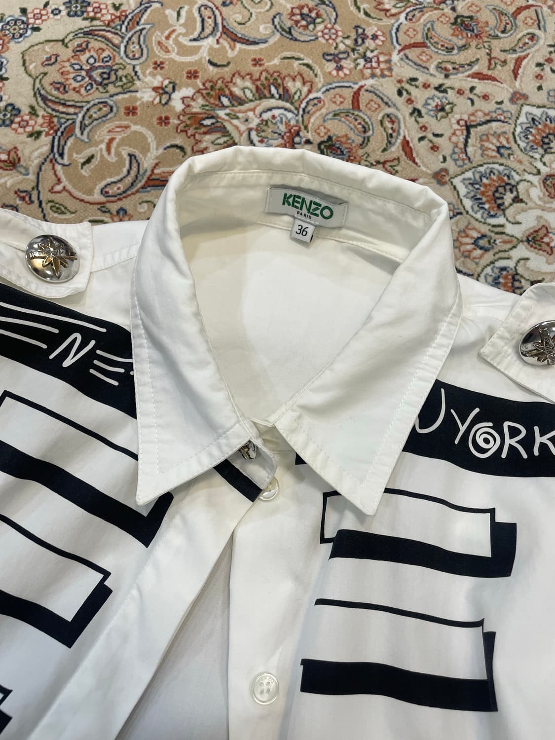 겐조 DEEP 셔츠 36 상품이미지3