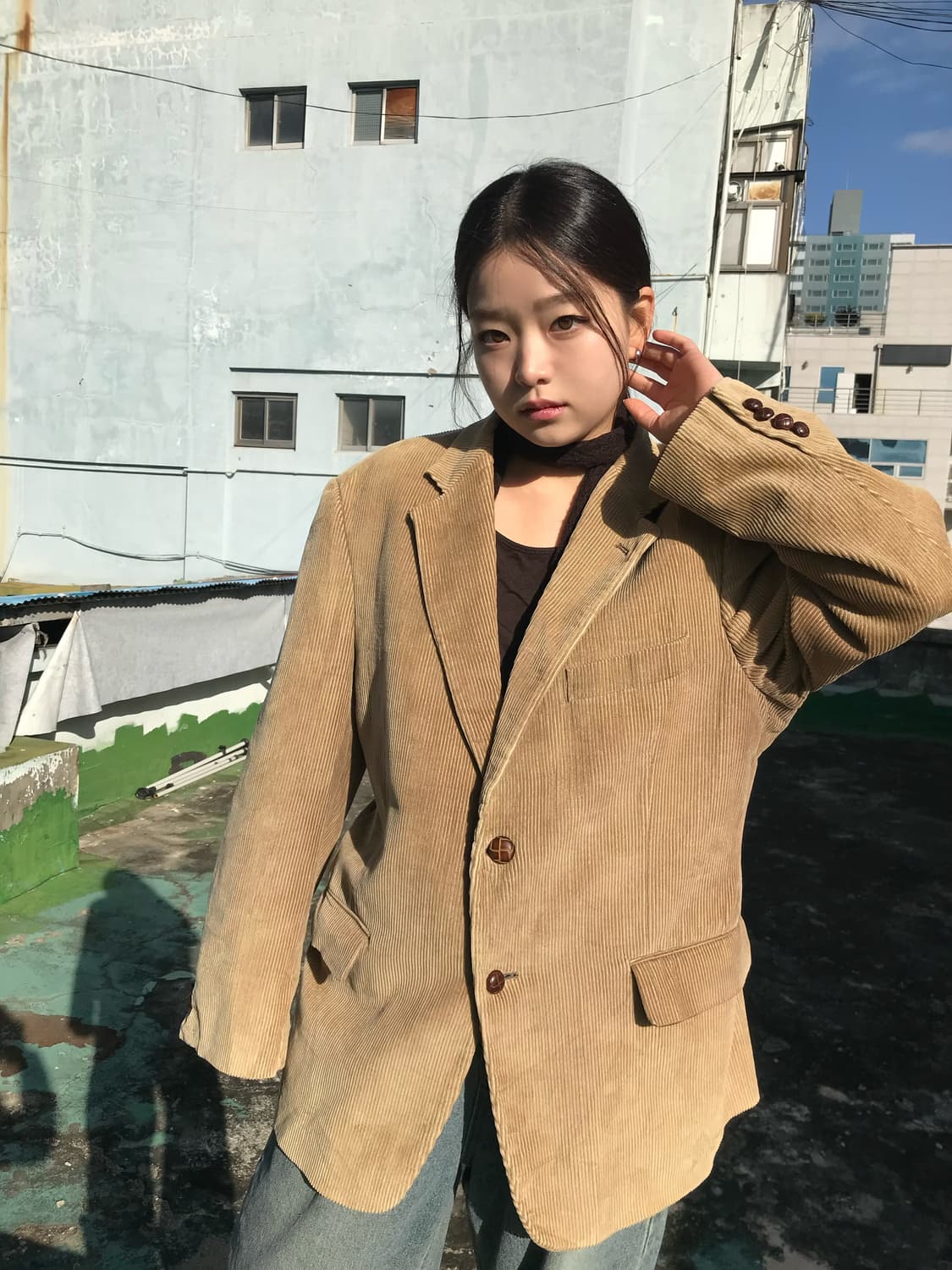 빈티지 골덴 블레이저 상품이미지1