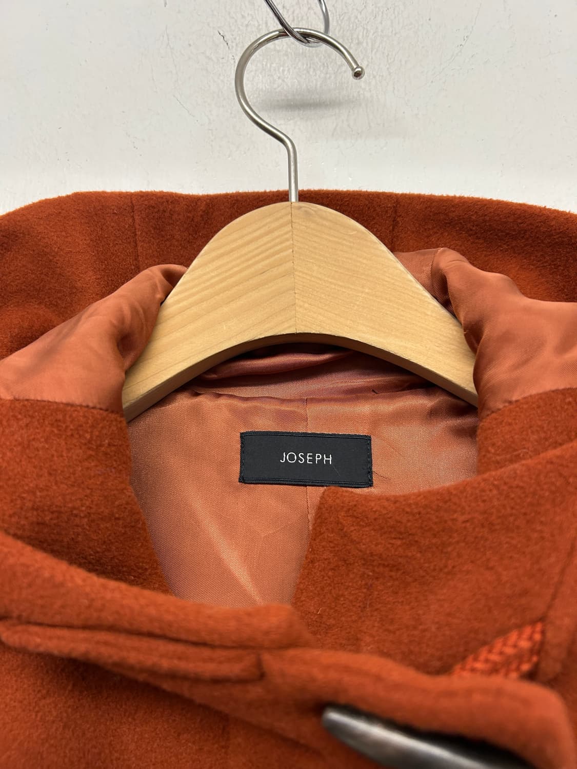 JPN) JOSEPH 조셉 후드 더플 코트 브라운 상품이미지5