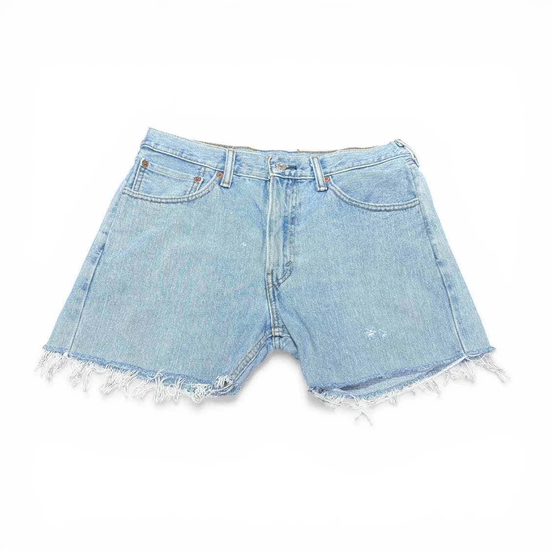 32 리바이스505 연청 컷오프 쇼츠 데님 반바지 상품이미지1