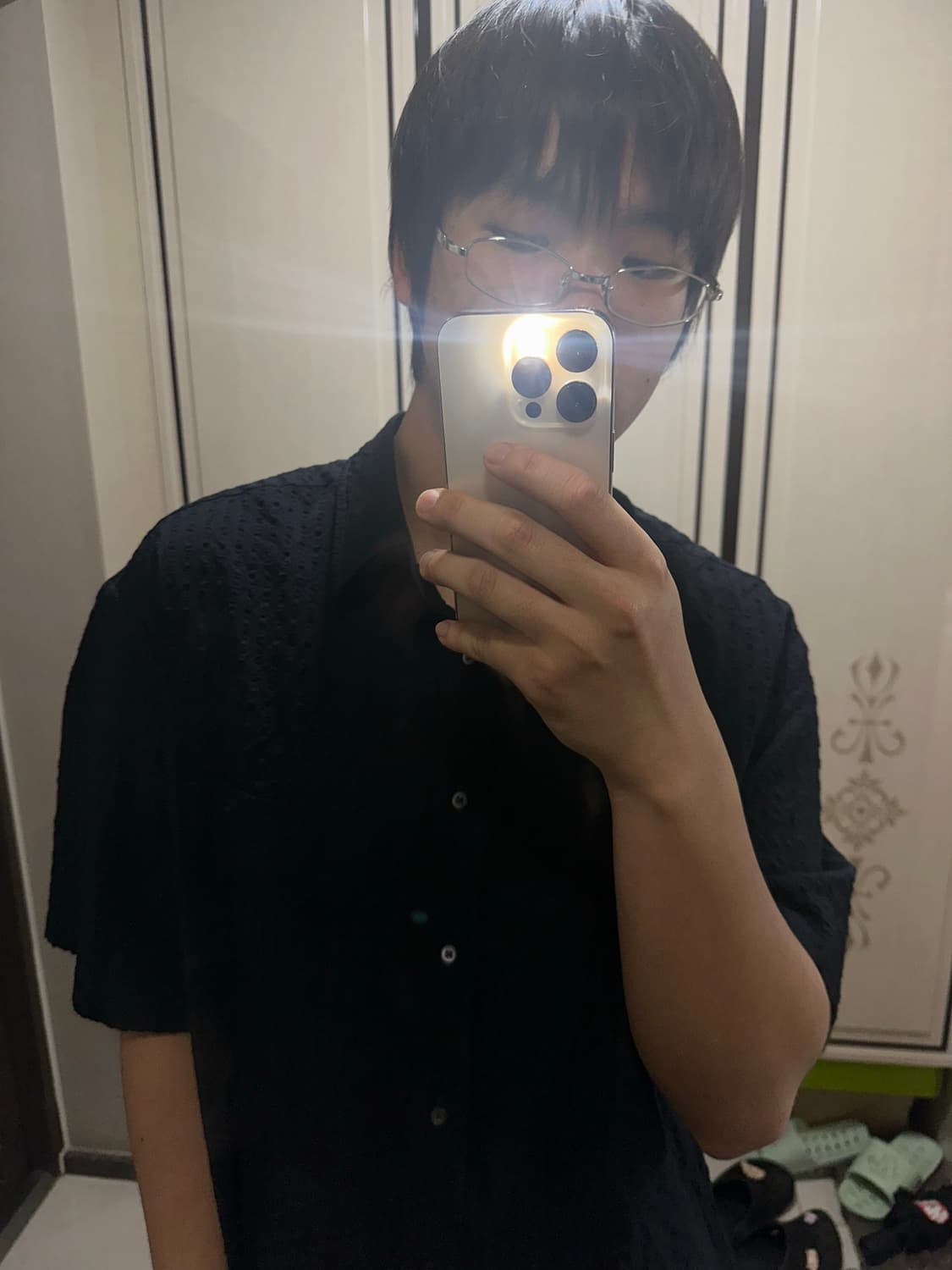 러프사이드 시어서커 하프 셔츠 3 상품이미지1